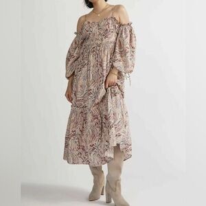 Floral Paisley Maxi Dress